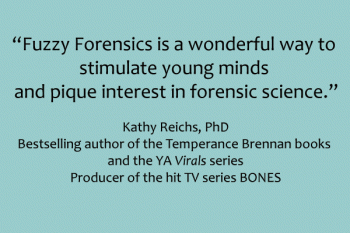 Kathy Reichs promotes Fuzzy Forensics