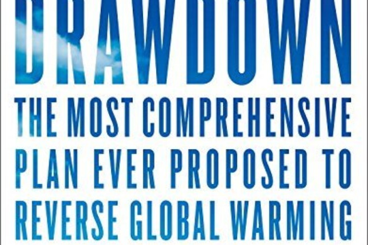 Cover of Drawdown, edited by Paul Hawken