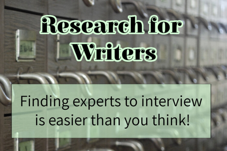 finding experts to interview is easy