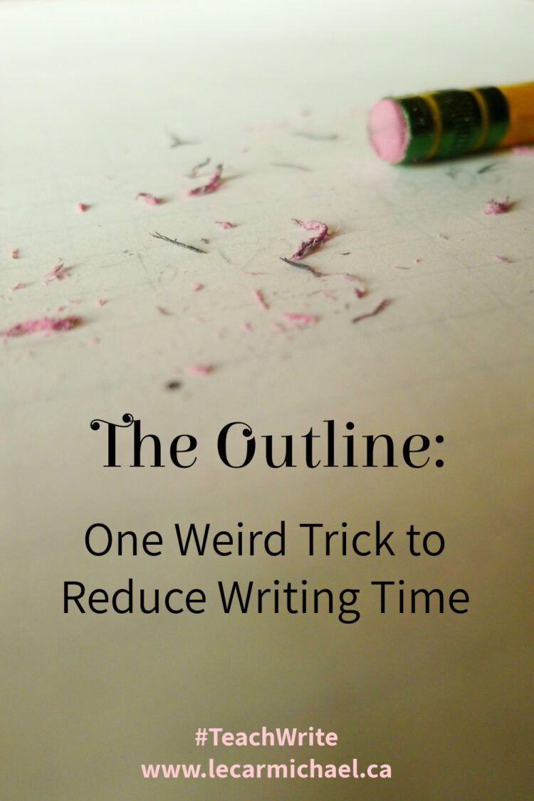 Save Writing Time by Outlining Before You Start