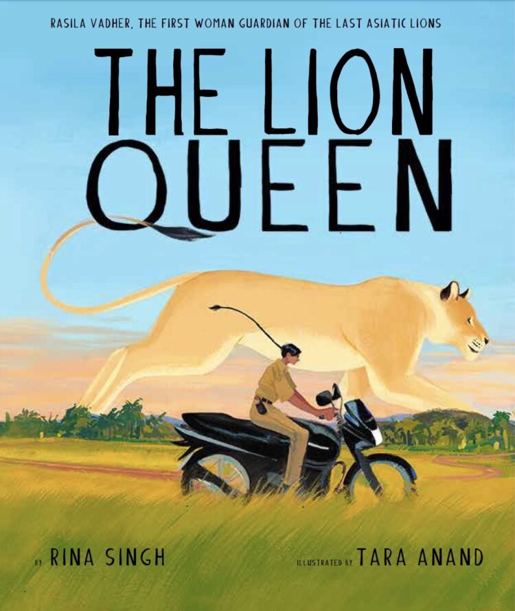 Cover of The Lion Queen by Rina Singh